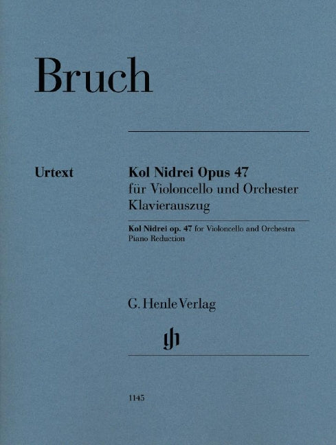 Kol Nidrei Op. 47（ピアノ・リダクション）