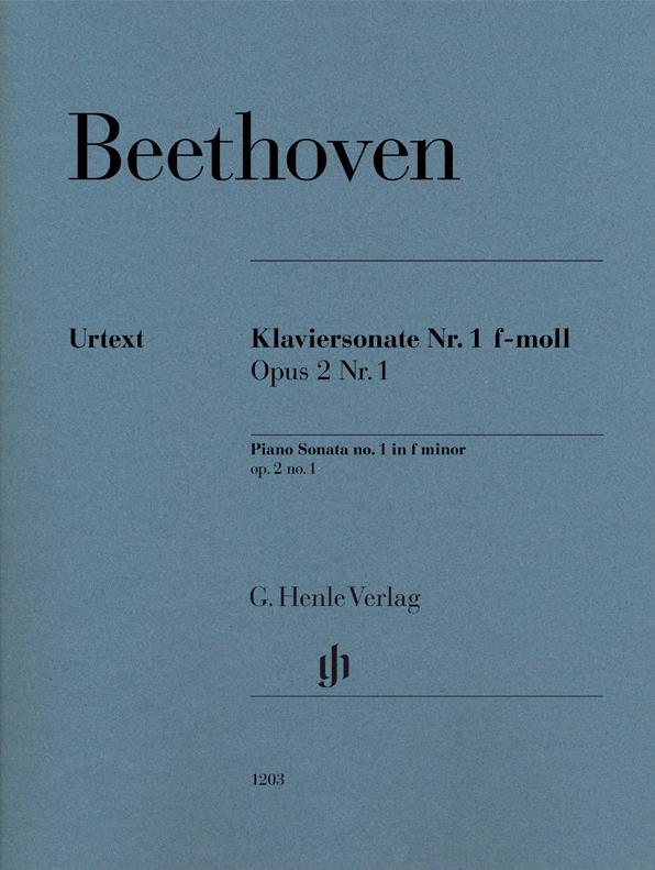 Piano Sonata no. 1 f minor Op. 2 no. 1（校訂: Gertsch & Perahia）