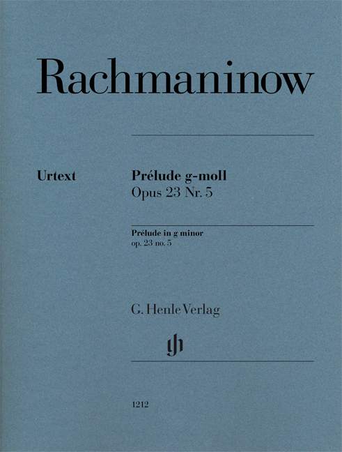Prélude g minor Op. 23 no. 5