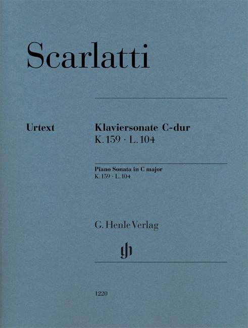 Piano Sonata K. 159, L. 104