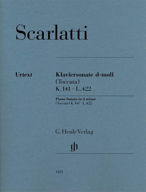 Piano Sonata (Toccata) K. 141, L. 422