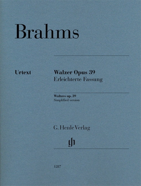 Waltzes Op. 39 (simplified version)