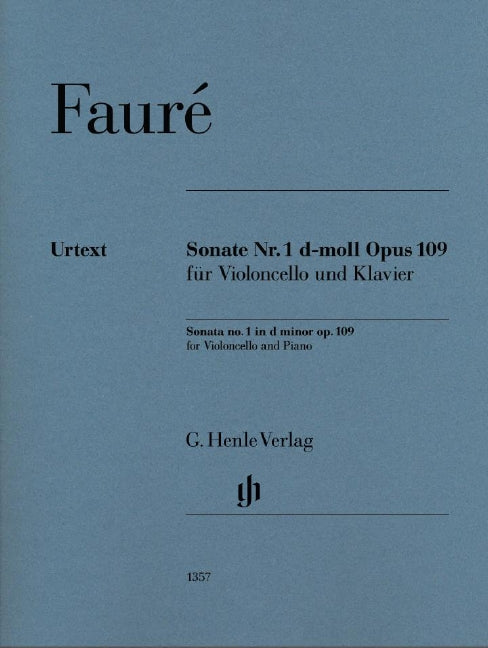 Violoncello Sonata no. 1 d minor Op. 109