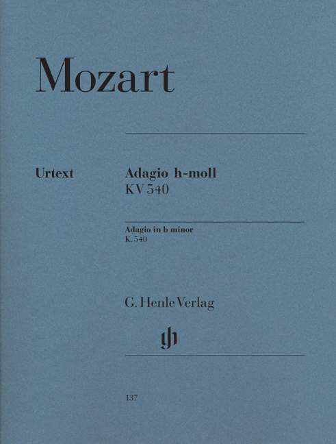 Adagio b minor K. 540