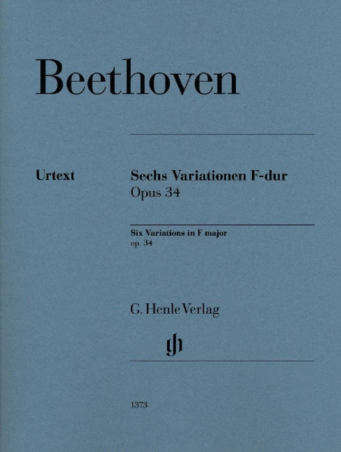 Six Variations in F major Op. 34
