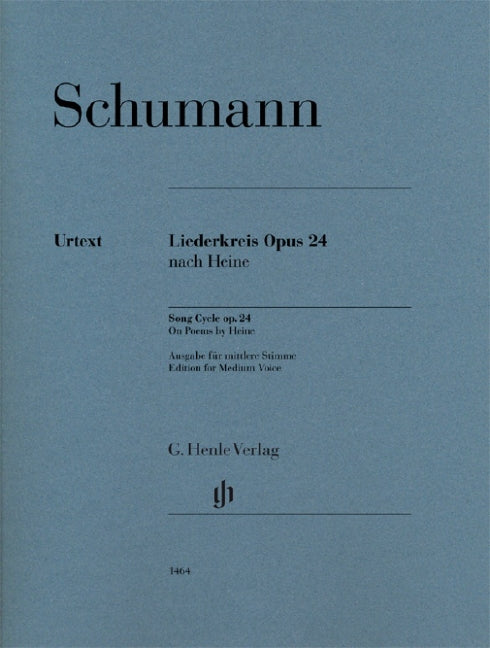 Liederkreis (Song Cycle) Op. 24 [Medium voice]