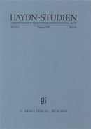 Haydn-Studien, vol. 7, no. 3-4 (February 1998)