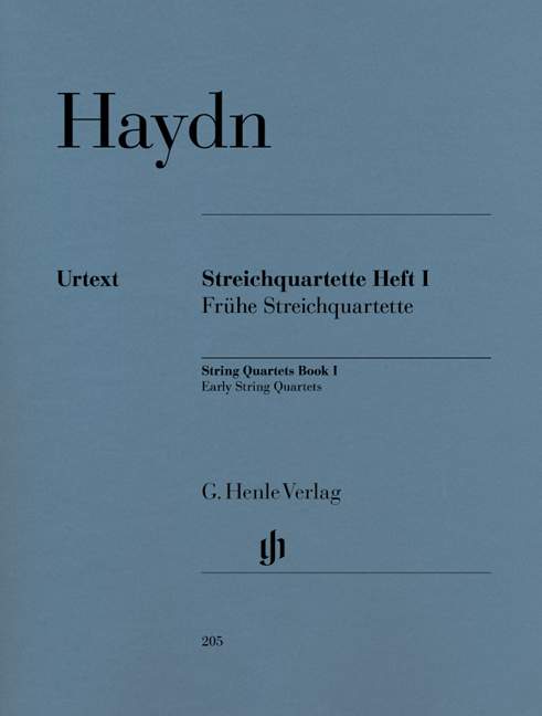 String Quartets, vol. 1（パート譜）