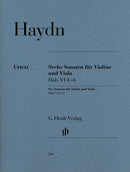 Six Sonatas Hob. VI:1-6 for Violin and Viola