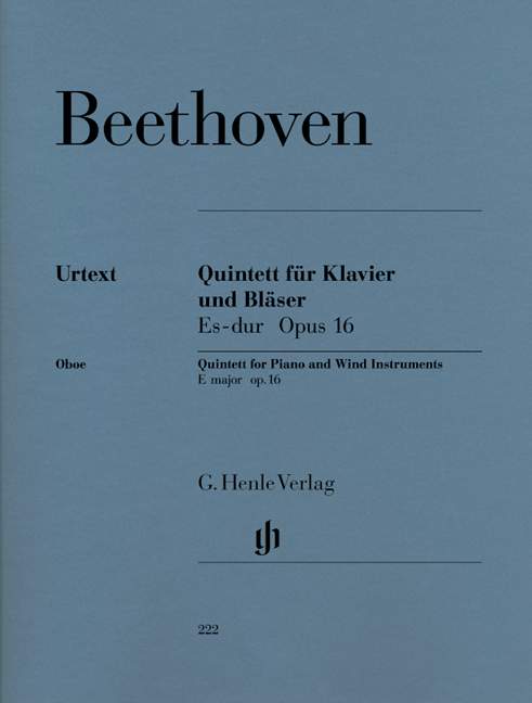 Quintet for Piano and Wind Instruments (Version for Wind Instruments) Op. 16