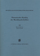 Bischöfliche Zentralbibliothek Regensburg, Musikerbriefe 1 (A-R) KBM 14/13 Vol. 13