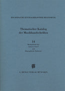 Bischöfliche Zentralbibliothek Regensburg, Musikerbriefe 2 (S-Z) KBM 14/14 Vol. 14