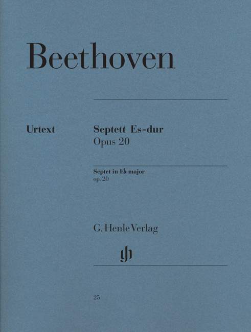 Septet in E flat major Op. 20（パート譜）