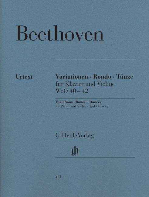 Variations, Rondo, Dances for Piano and Violin
