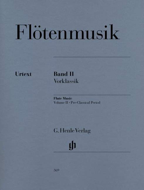 Flute music II Pre-Classical, vol. 2