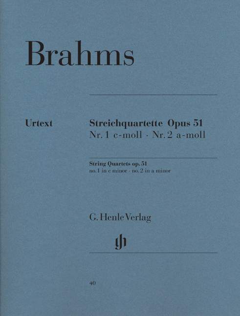 String Quartets Op. 51（パート譜）