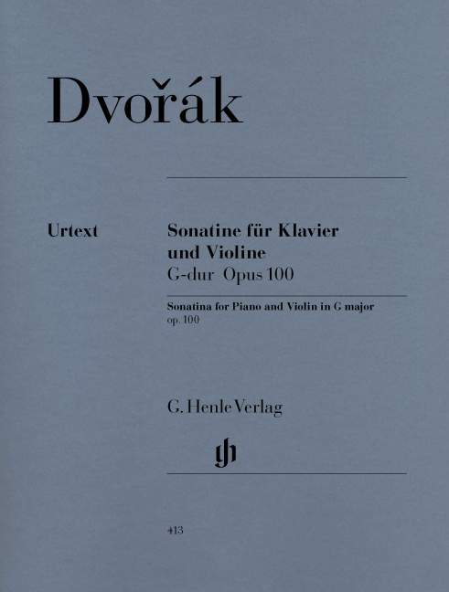 Sonatina for Piano and Violin G major Op. 100