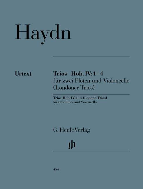 London Trios Hob. IV:1–4（パート譜）