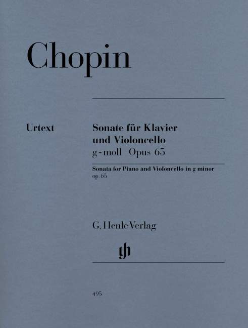 Violoncello Sonata g minor Op. 65