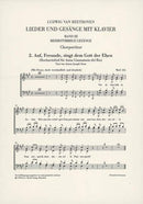 Complete Songs for Voice and Piano, vol. 3 (no. 2, 3, 4, and 5) 合唱楽譜