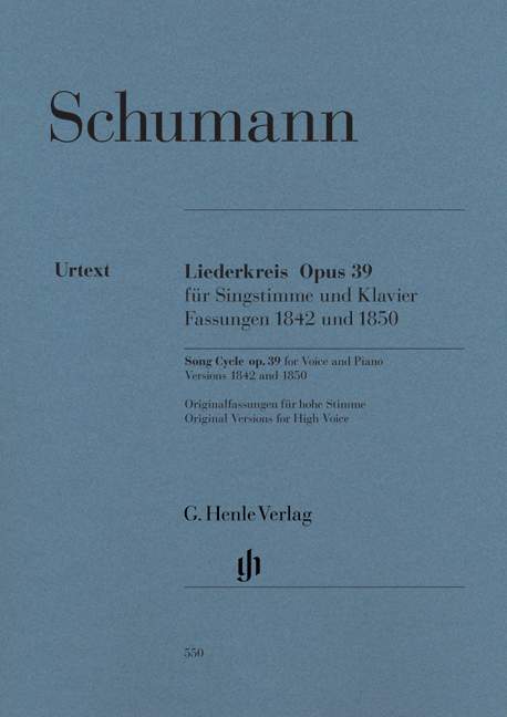 Liederkreis Op. 39 (High Voice and piano)