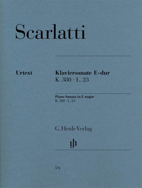 Piano Sonata, K. 380, L. 23