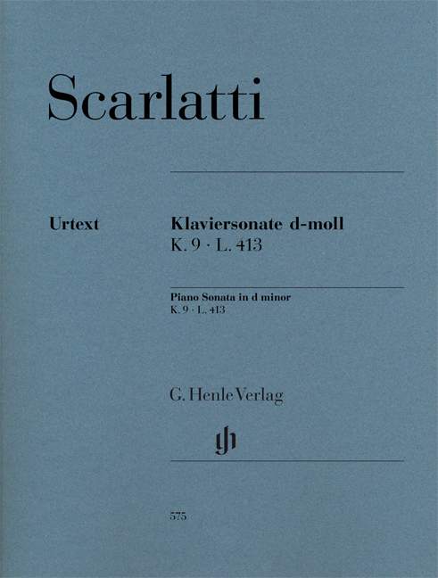Piano Sonata, K.9, L. 413