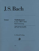 Konzert für Violine und Orchester E-Dur = ヴァイオリン協奏曲 ホ長調 BWV 1042（ピアノ・リダクション）