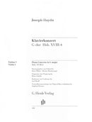 Piano Concerto (Harpsichord) G major Hob. XVIII:4 [Violin 1 part]