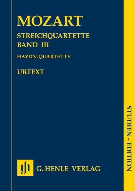 Streichquartette = String Quartets, vol. 3（ポケット・スコア）