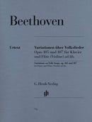 Variations on Folk Songs for Piano and Flute (Violin) ad lib. Op. 105 und 107