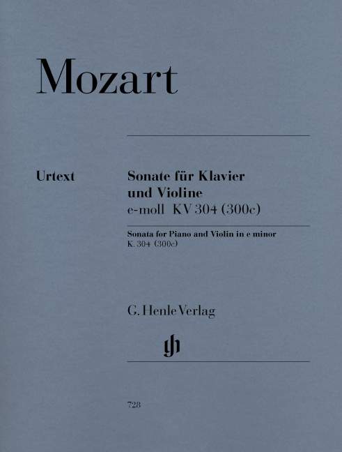 Violin Sonata e minor K. 304 (300c)