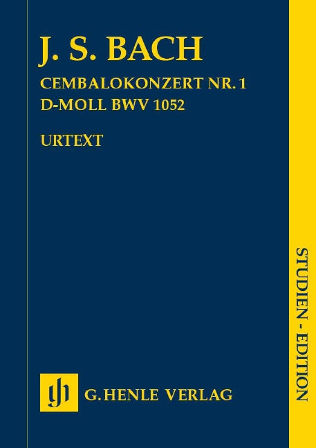 Cembalokonzert = Harpsichord Concerto no. 1 in d minor BWV 1052（ポケット・スコア）