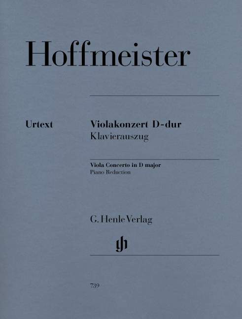 Viola Concerto D major（ピアノ・リダクション）