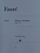 Thème et Variations Op. 73