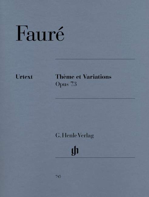 Thème et Variations Op. 73