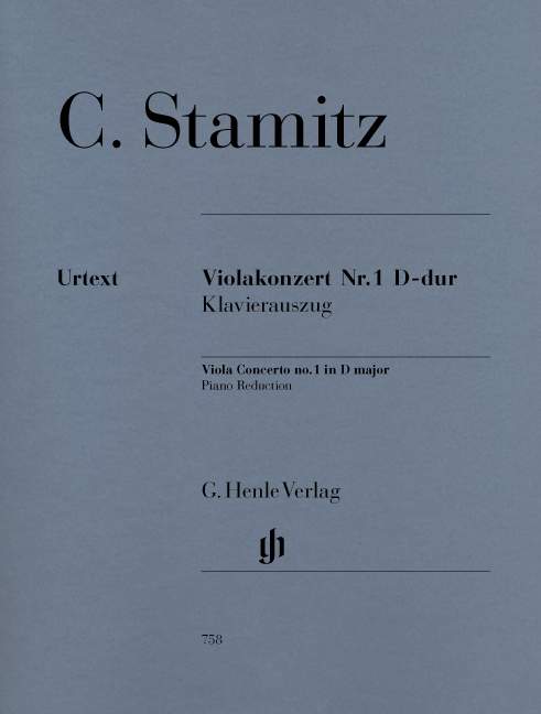 Viola Concerto no. 1 D major（ピアノ・リダクション）