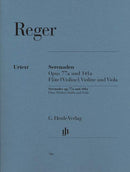 Serenades Op. 77a and Op. 141a for Flute (Violin), Violin and Viola（パート譜）