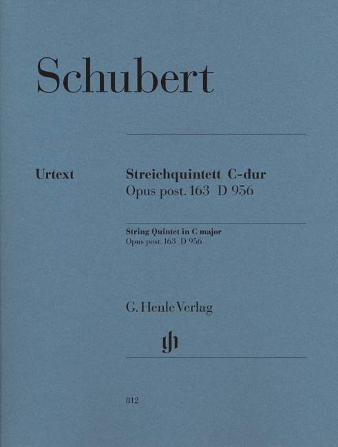 String Quintet C major Op. post. 163 D 956（パート譜）