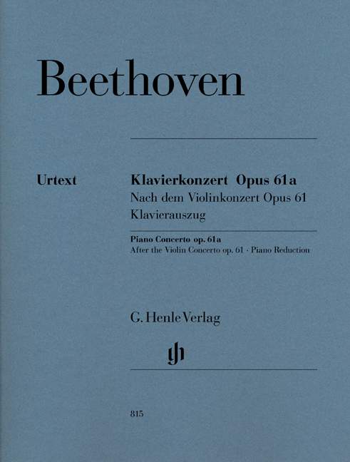 Piano Concerto Op. 61a（ピアノ・リダクション）