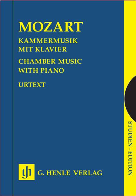 Chamber Music with Piano - 4 Volumes in a Slipcase（全４巻ポケット・スコア）