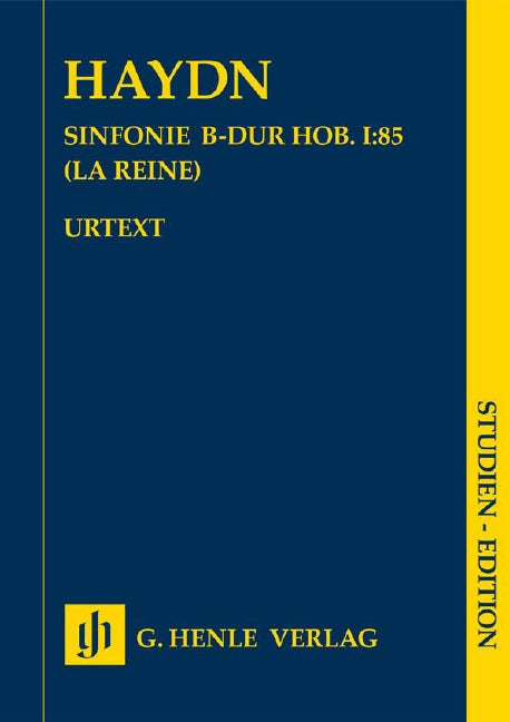 Symphonie B-flat major Hob. I:85 (La Reine)（ポケット・スコア）