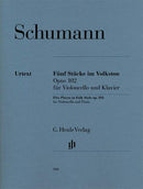 Five Pieces in Folk Style Op. 102 for Violoncello and Piano