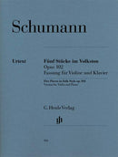 Five Pieces in Folk Style Op. 102 (Version for Violin)