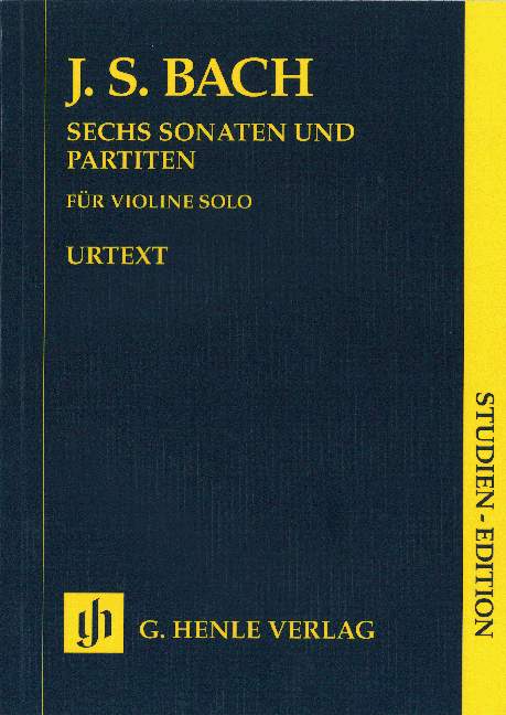 Sonatas and Partitas for Violin solo BWV 1001-1006（ポケット・スコア）