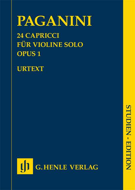 24 Capricci Op. 1（ポケット・スコア）