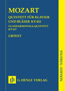 Quintet E flat major K. 452 for Piano and Wind Instruments and Harmonica Quintet K. 617（ポケット・スコア）