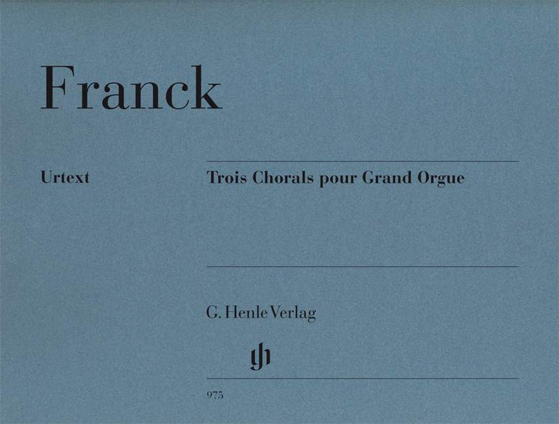 Trois Chorals pour Grand Orgue