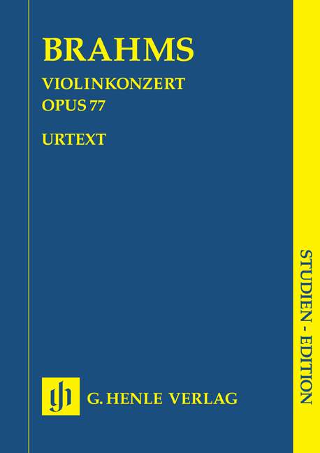 Violin Concerto in D major Op. 77（ポケット・スコア）