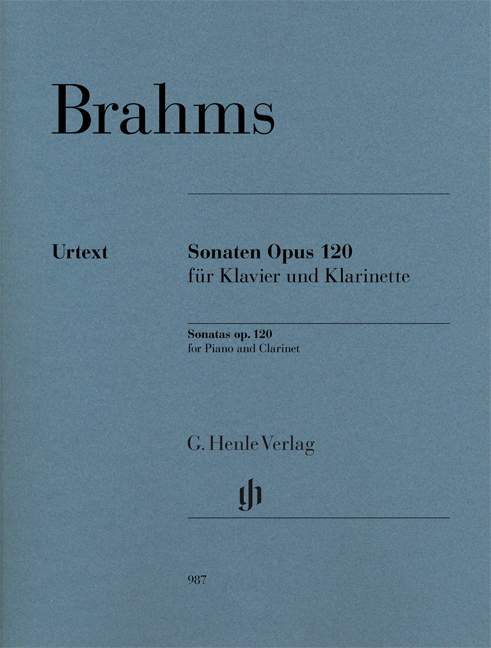Clarinet Sonatas, Op. 120, no. 1 & 2